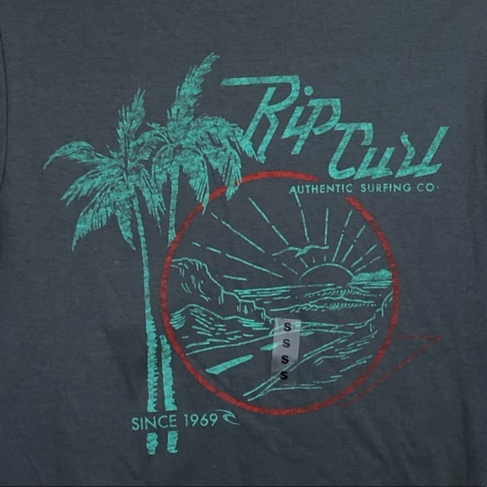 NWT Rip Curl Landscape Premium Tee T Shirt